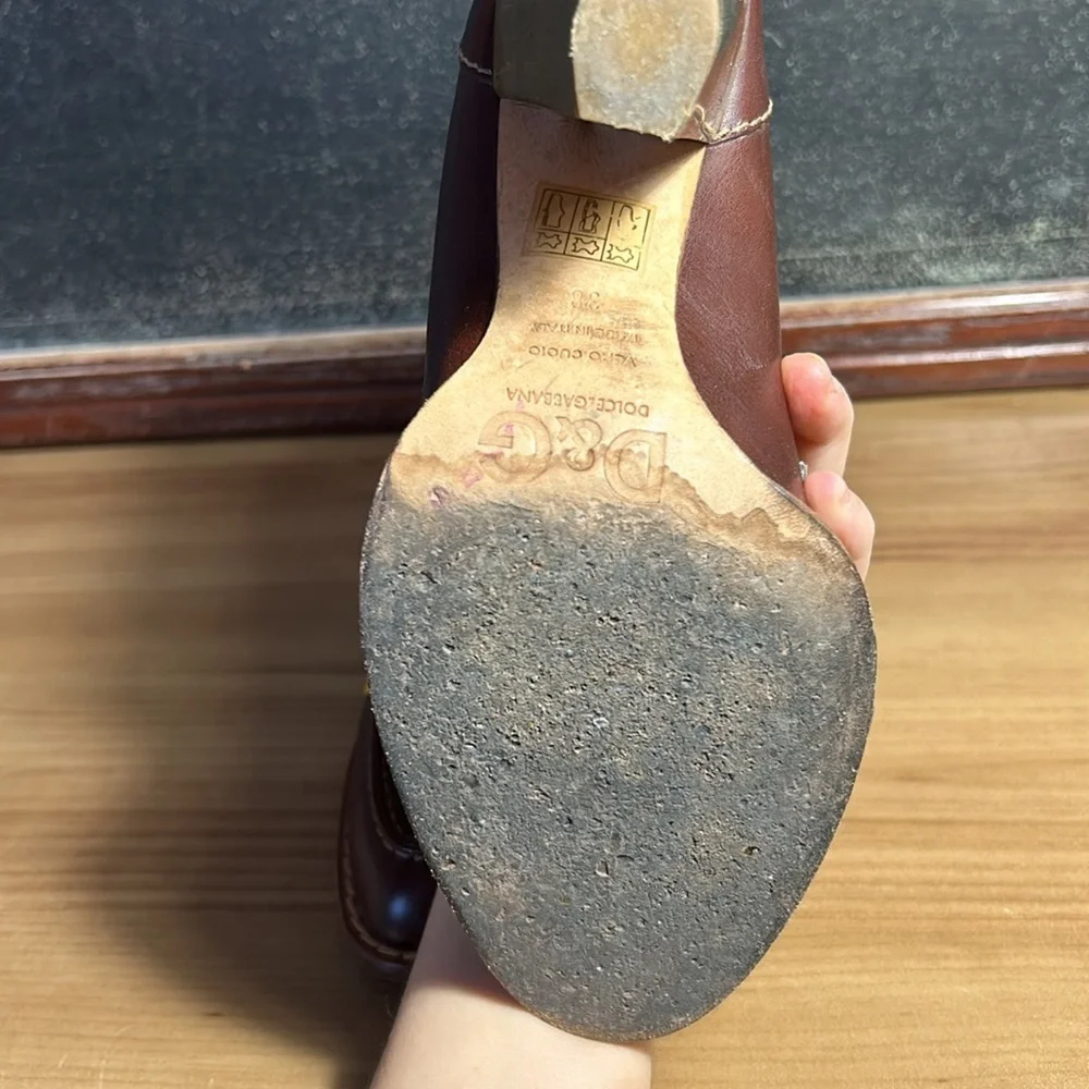 Dolce & Gabbana penny loafer heels - Picture 6 of 6